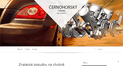 Desktop Screenshot of cernohorskytuning.cz
